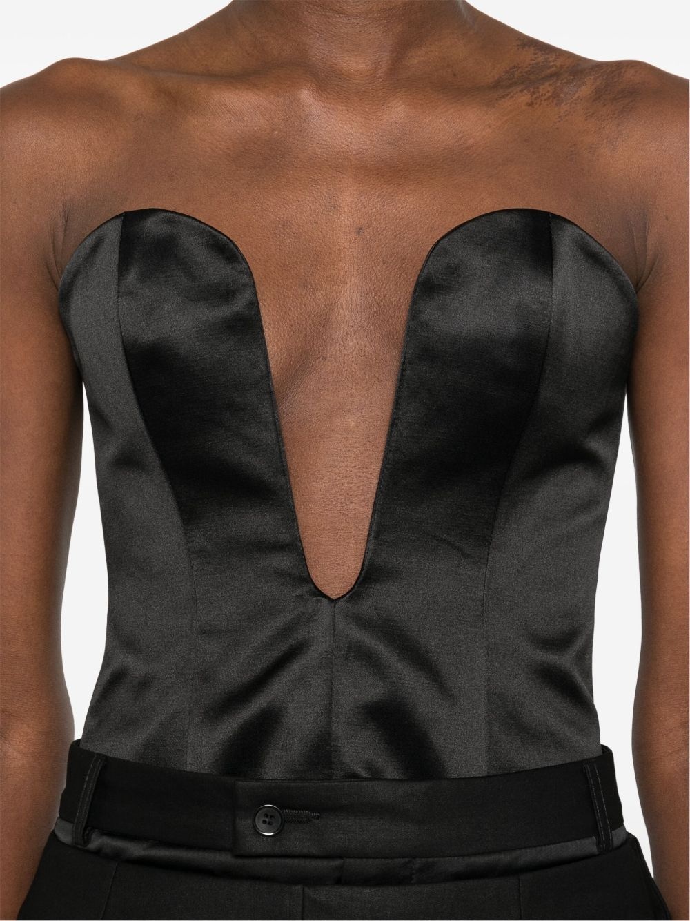 X Gieves & Hawkes Onassis corset top - 5
