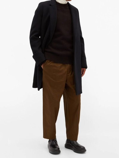 Jil Sander Rib-knitted wool sweater outlook