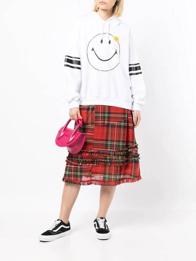 Joshua Sanders smiley face print hoodie outlook