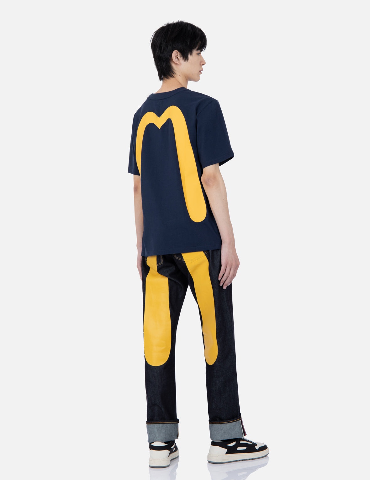 Daicock Print Baggy-Fit Jeans #2000 - 3