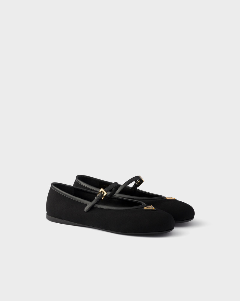 Fabric ballerinas 1