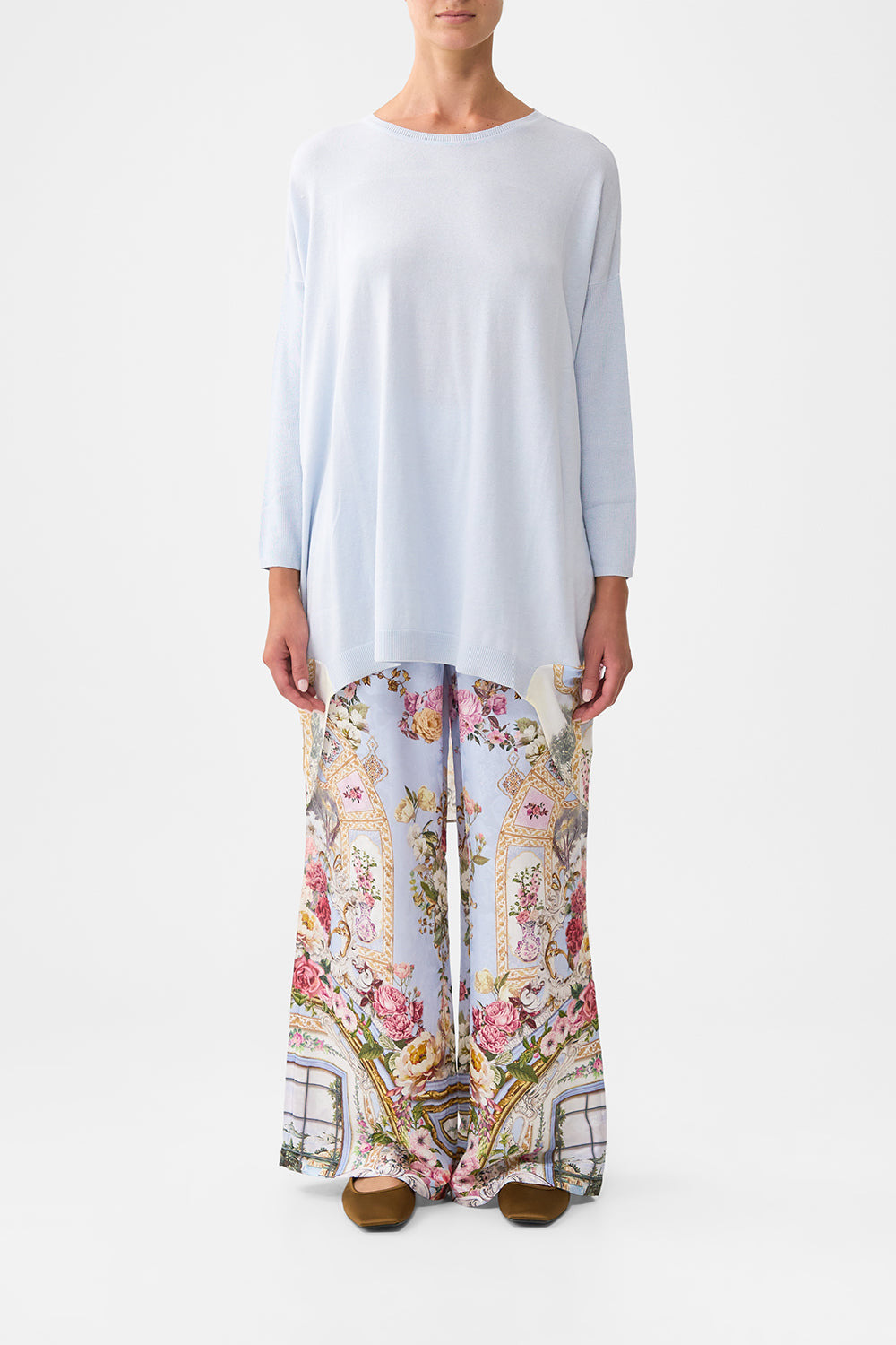 LONG SLEEVE JUMPER WITH PRINT BACK - 2