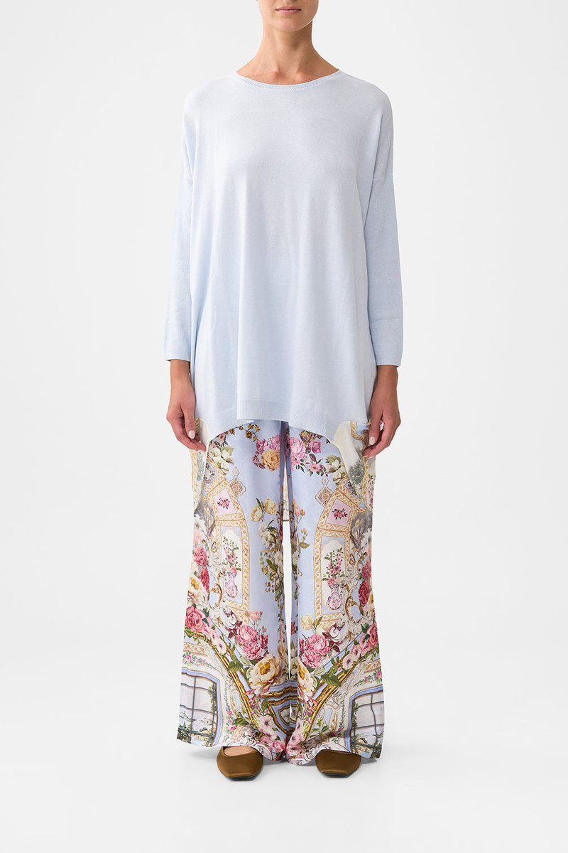 CAMILLA LONG SLEEVE JUMPER WITH PRINT BACK outlook