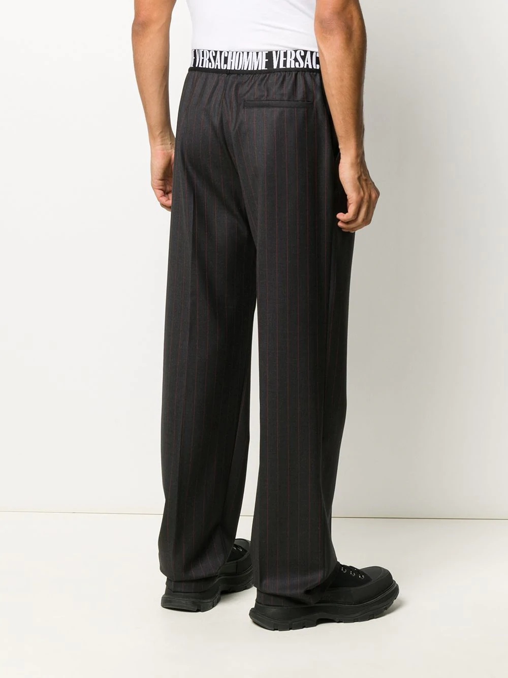 straight-leg trousers - 4