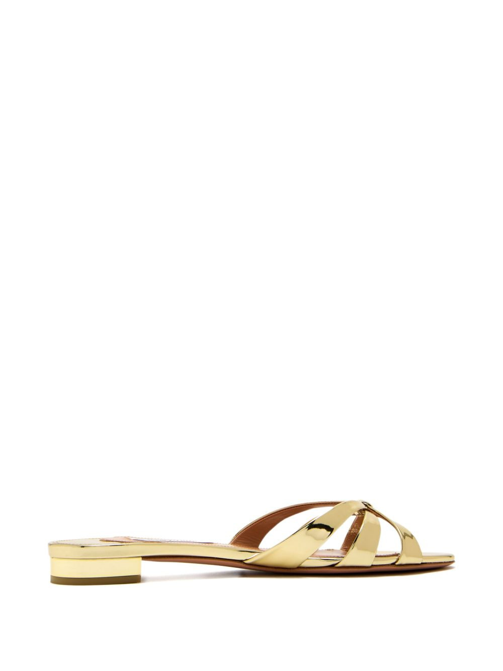 Tati metallic leather sandals - 3