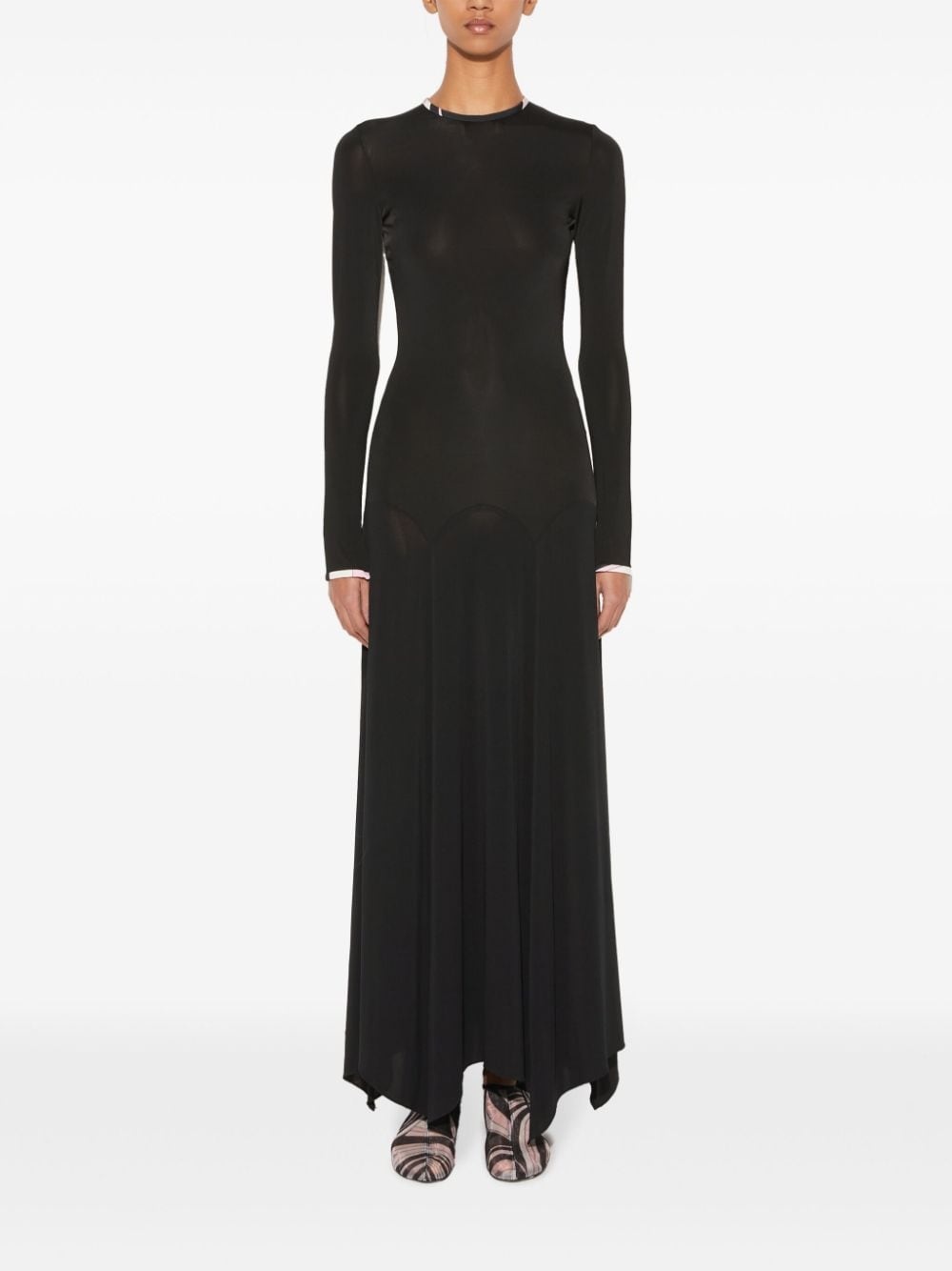 knitted maxi dress - 2