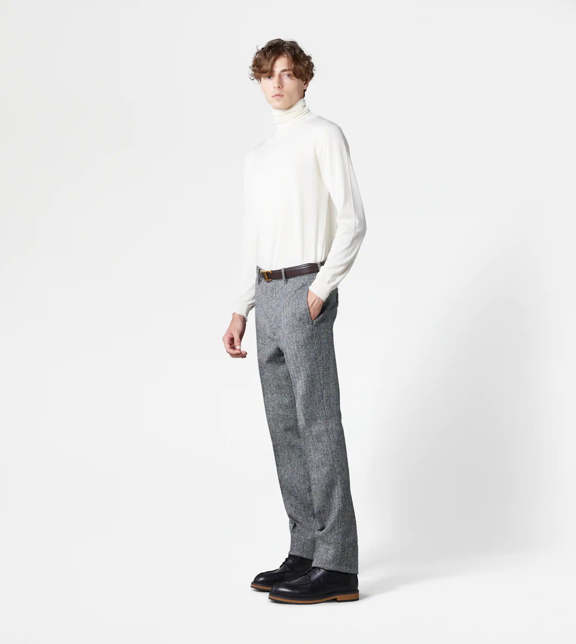 TURTLENECK SWEATER - WHITE - 4