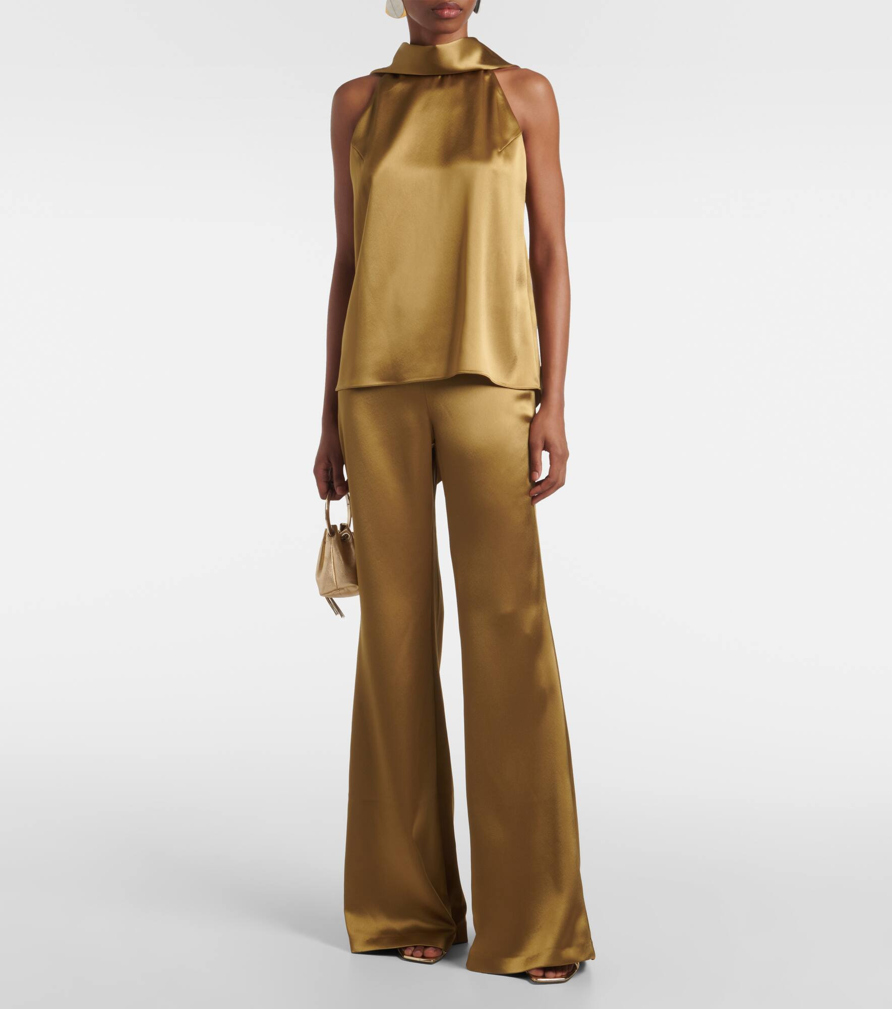Atruvia satin wide-leg pants - 2