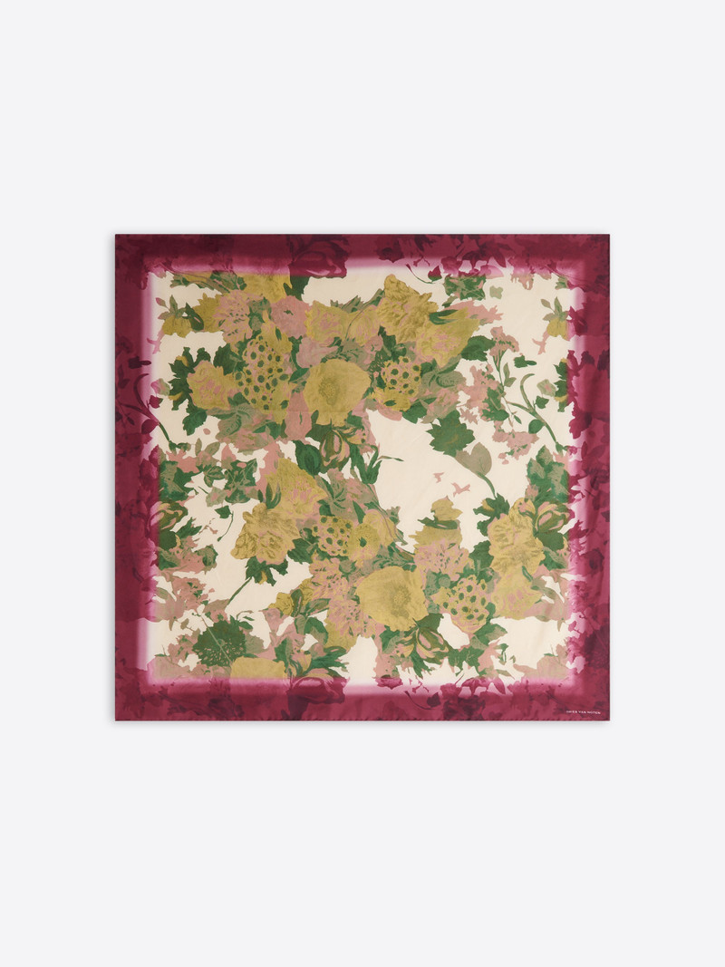 FLORAL SCARF 1