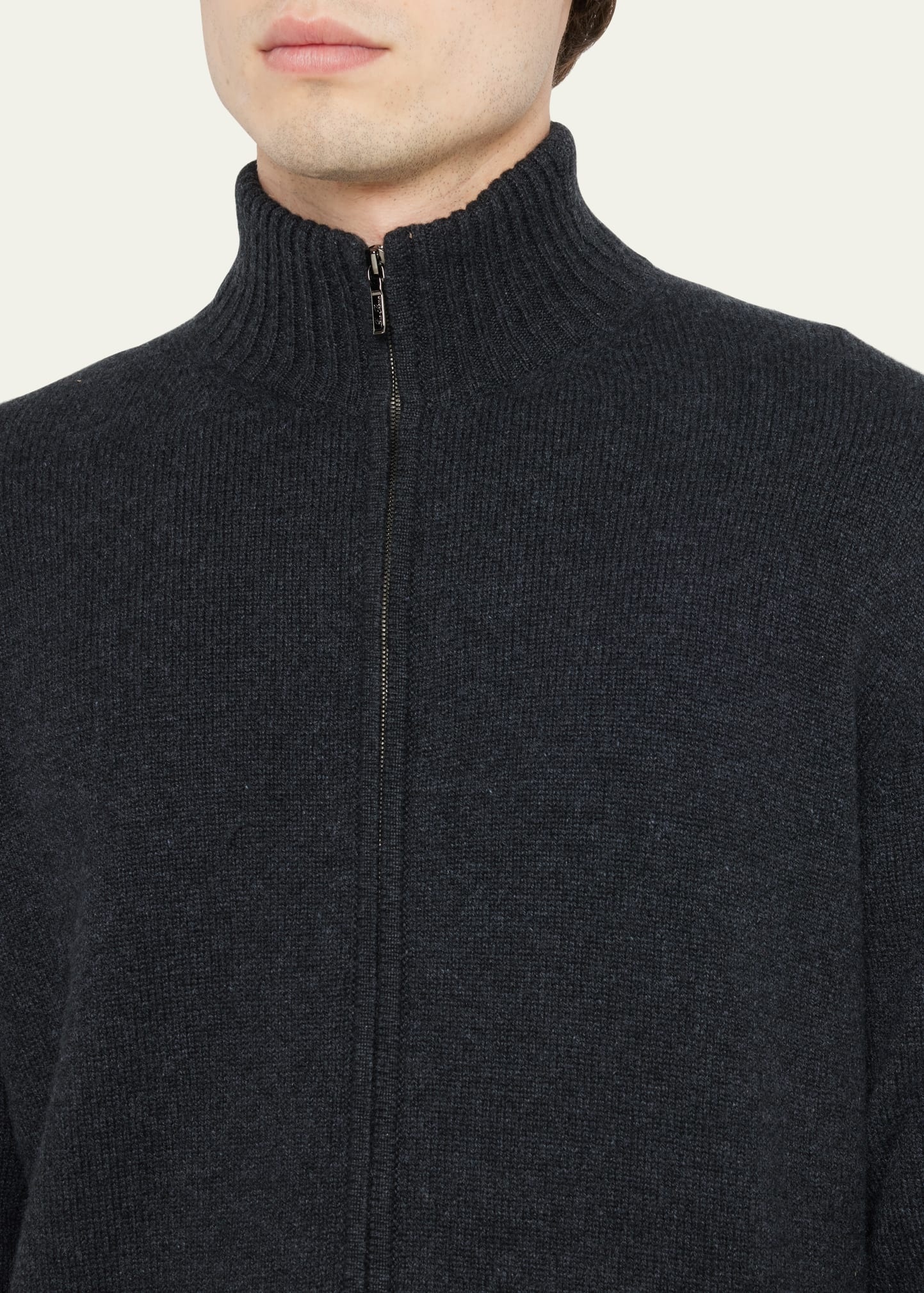 Men's Cashmere Parksville Full-Zip Sweater - 5