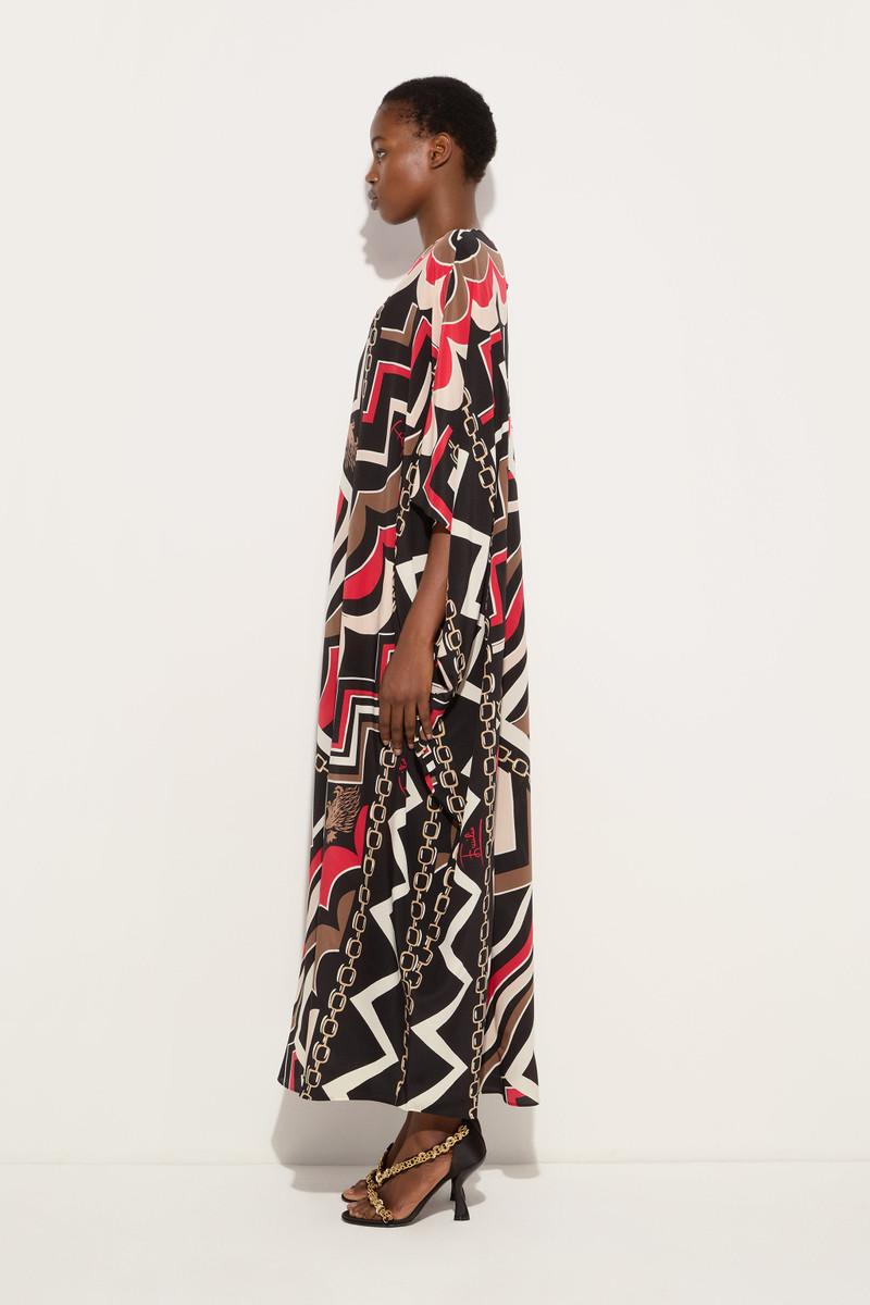 ISTRICE PRINT LONG KAFTAN 4