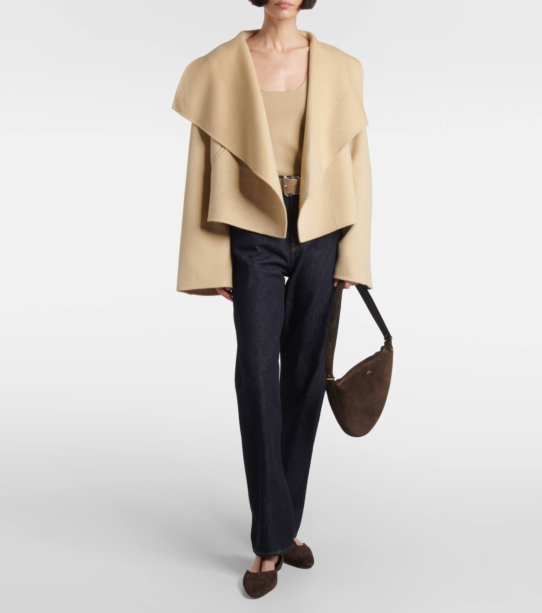 Suede ballet flats - 3