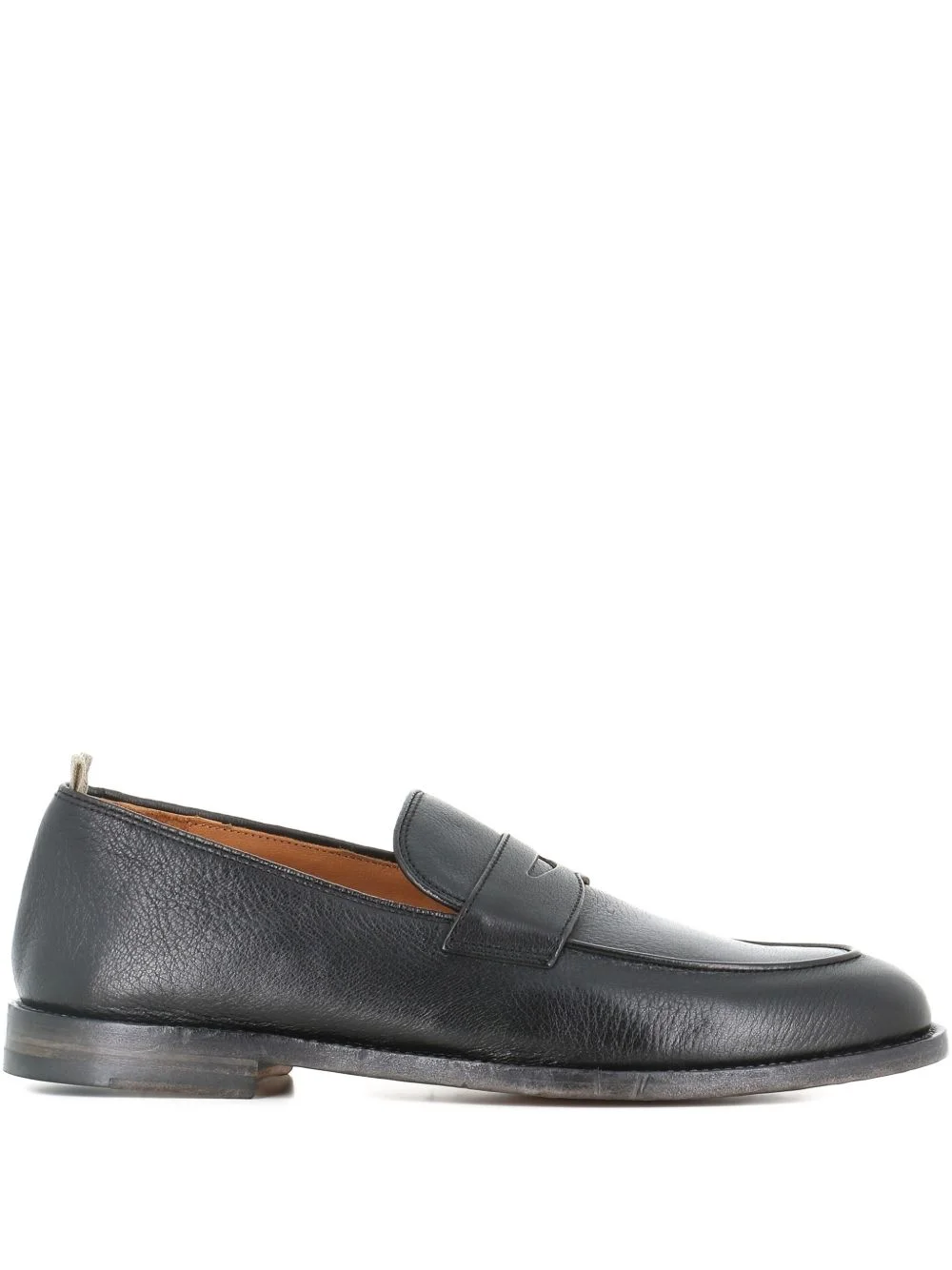 Penny tab leather loafers - 1