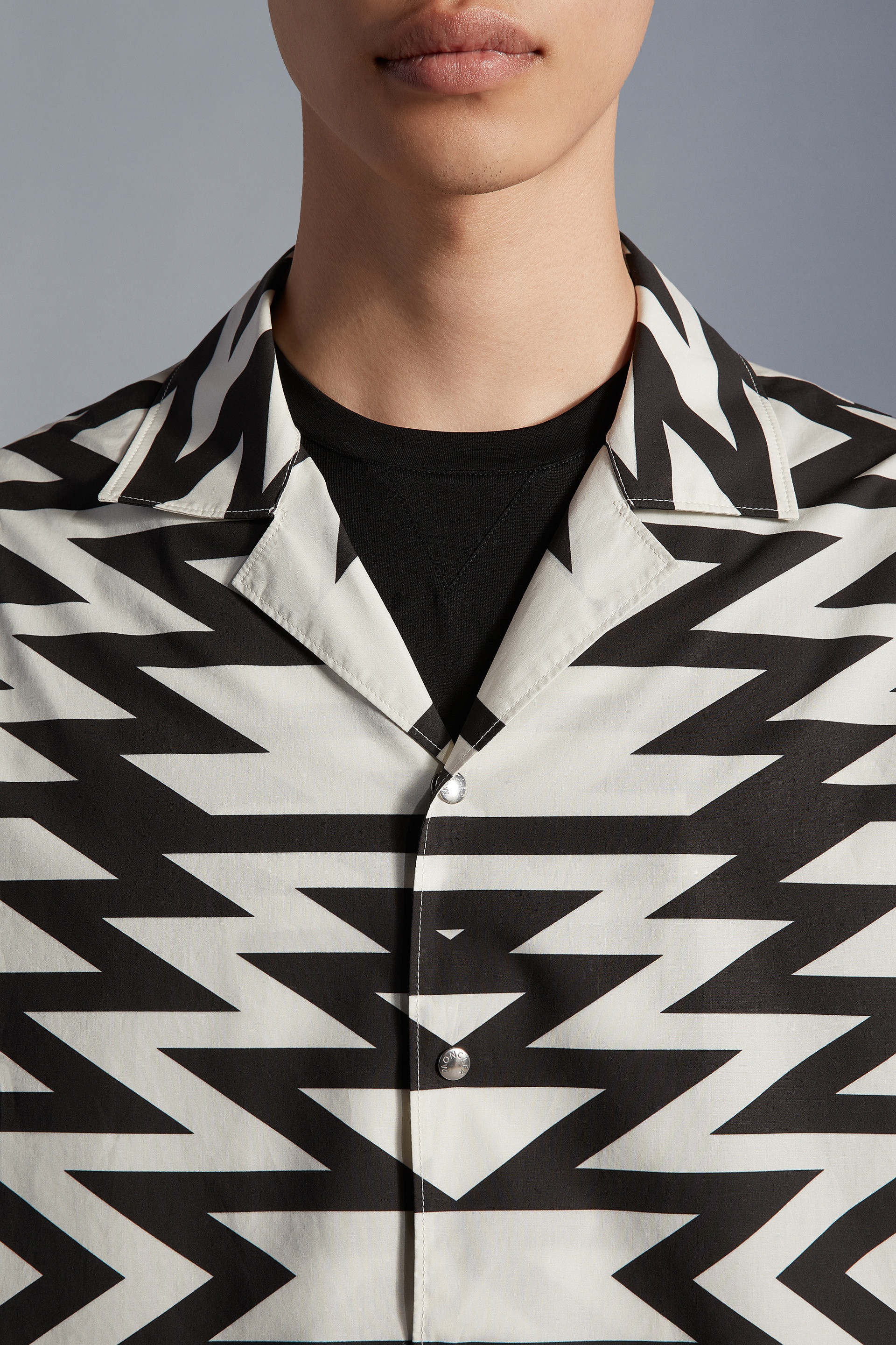 Printed Poplin Shirt - 5