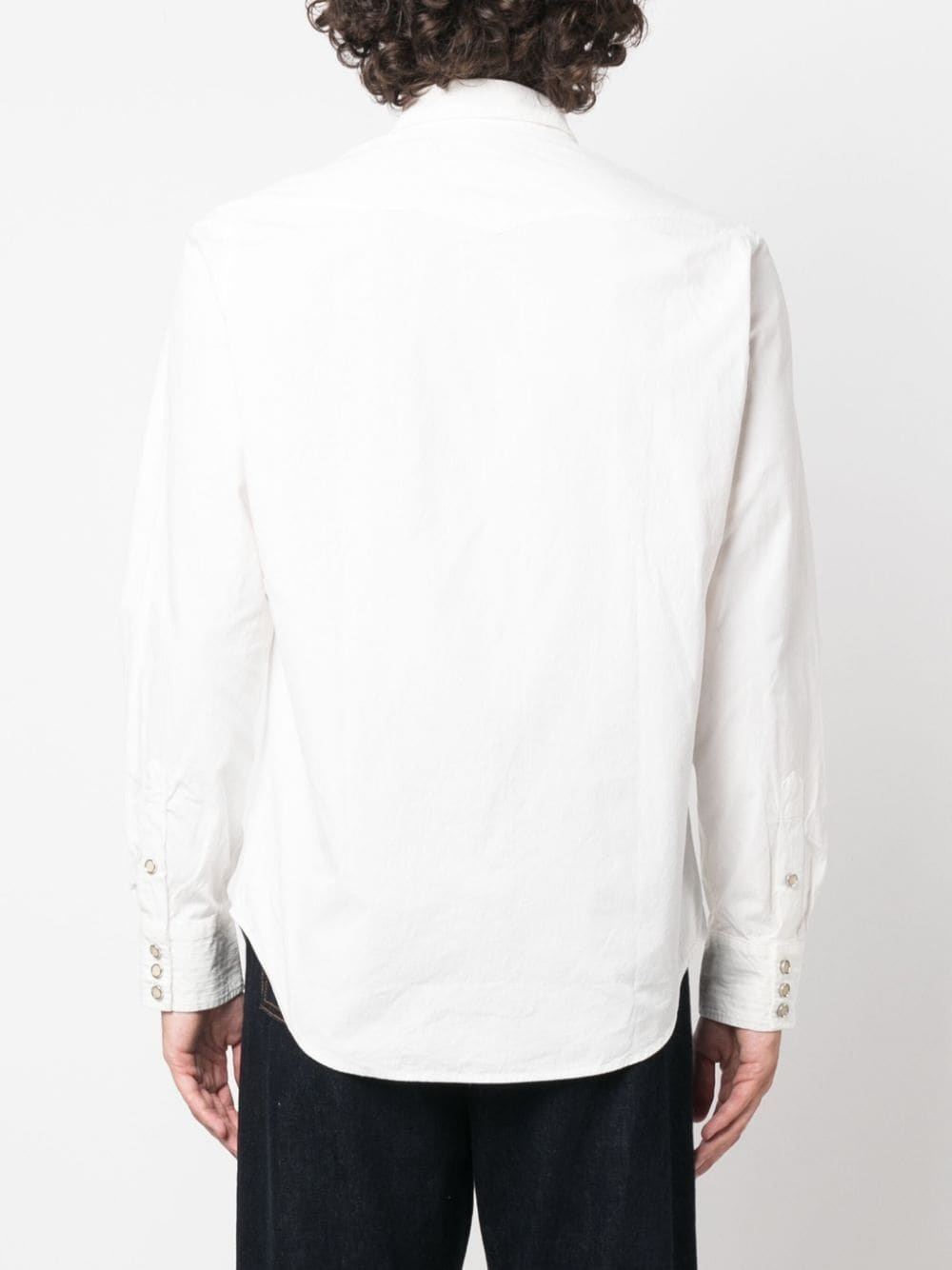 long-sleeve cotton shirt - 4