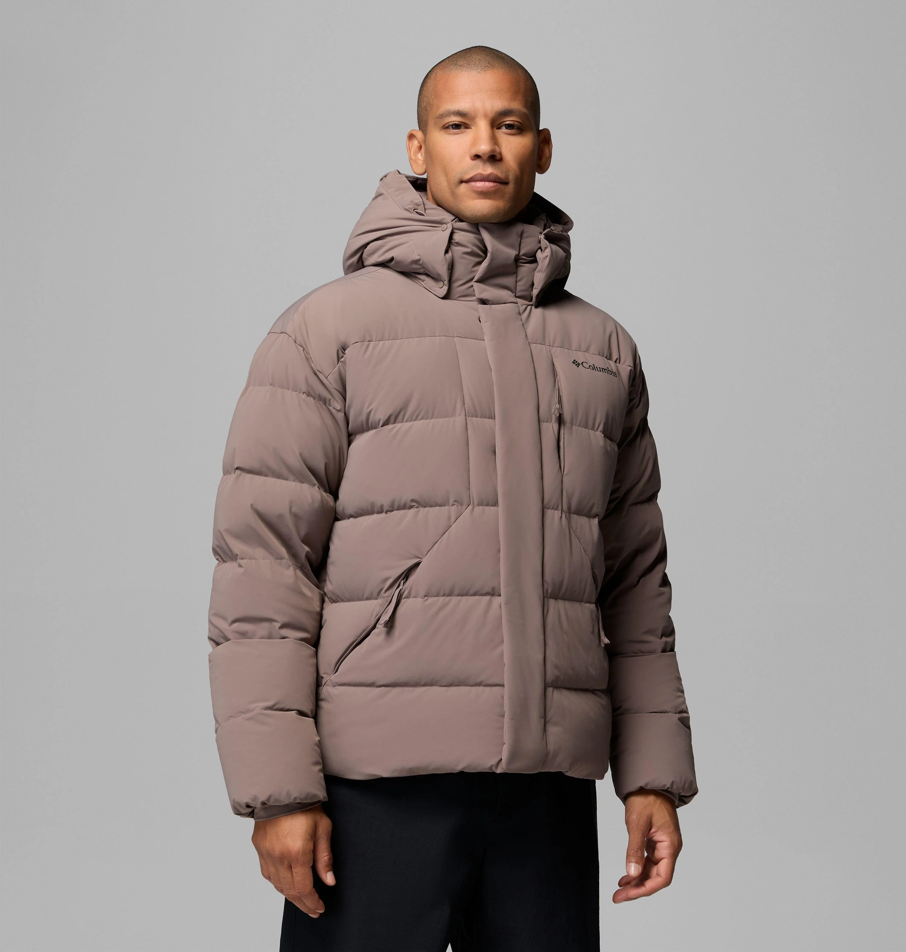 Men's Amaze Puff Hooded Jacket - 1