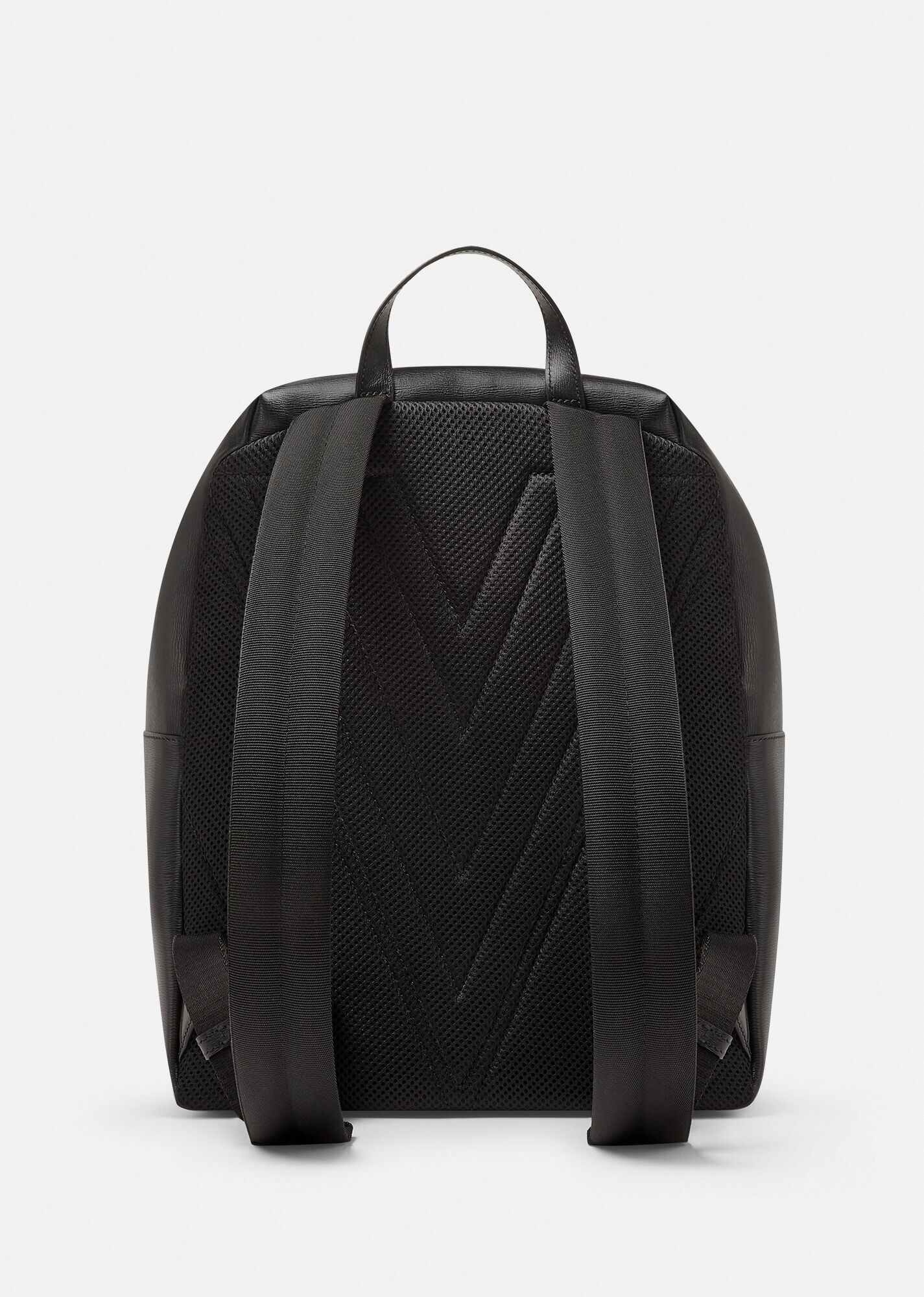 V Leather Backpack - 3