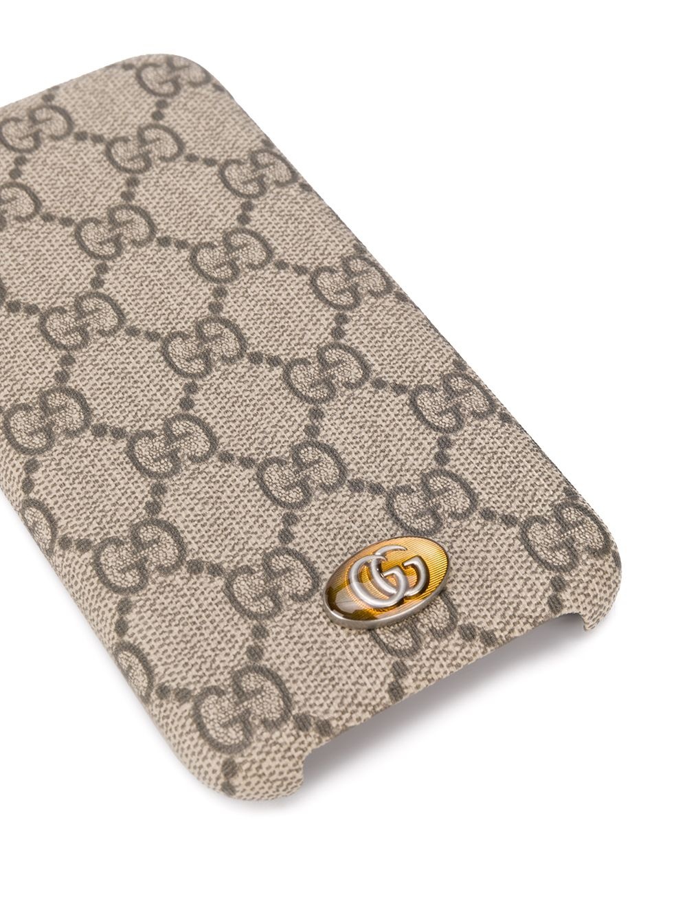 GG Supreme monogram iPhone XR case - 3