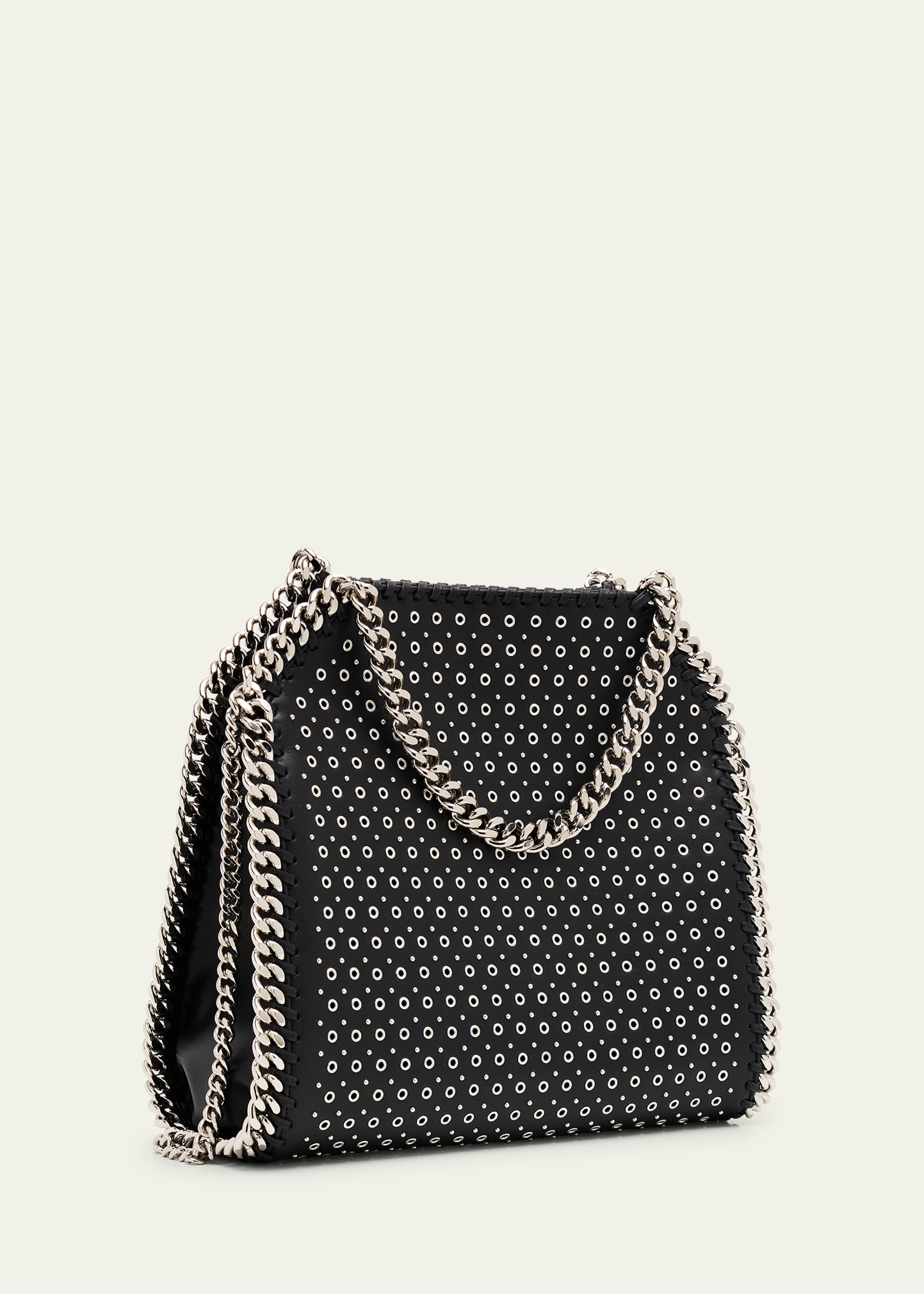 Falabella Metal Eyelet Mini Top-Handle Bag - 3
