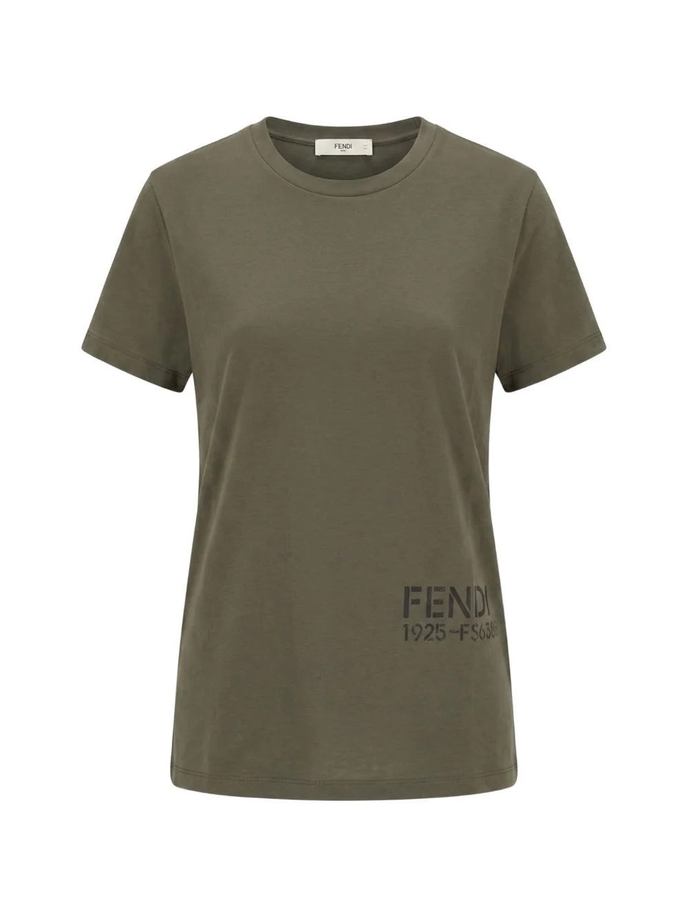 Logo cotton t-shirt - 1