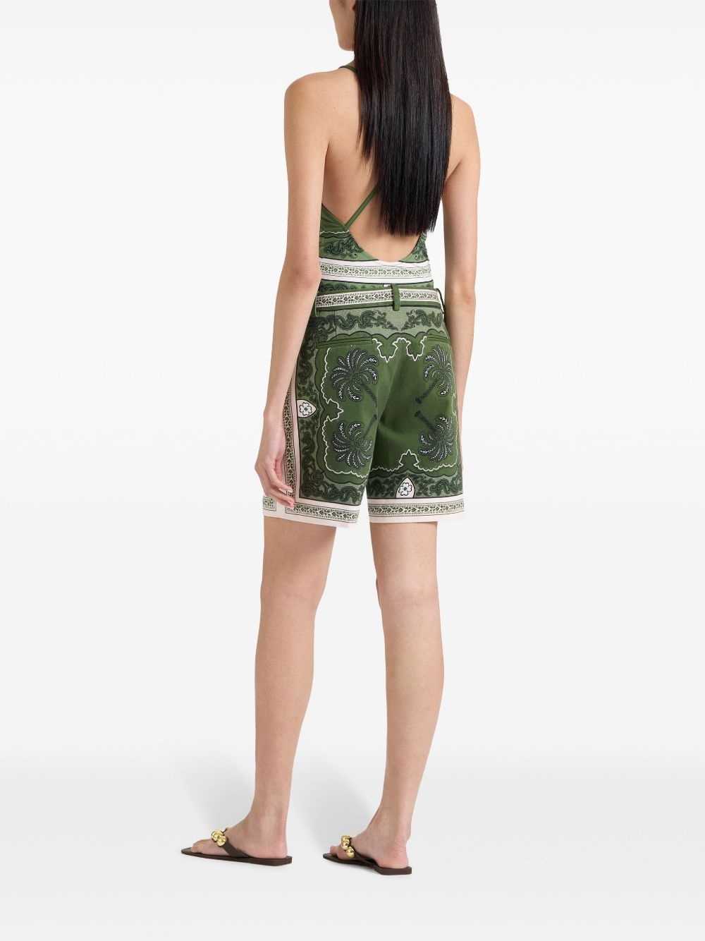 printed shorts - 3