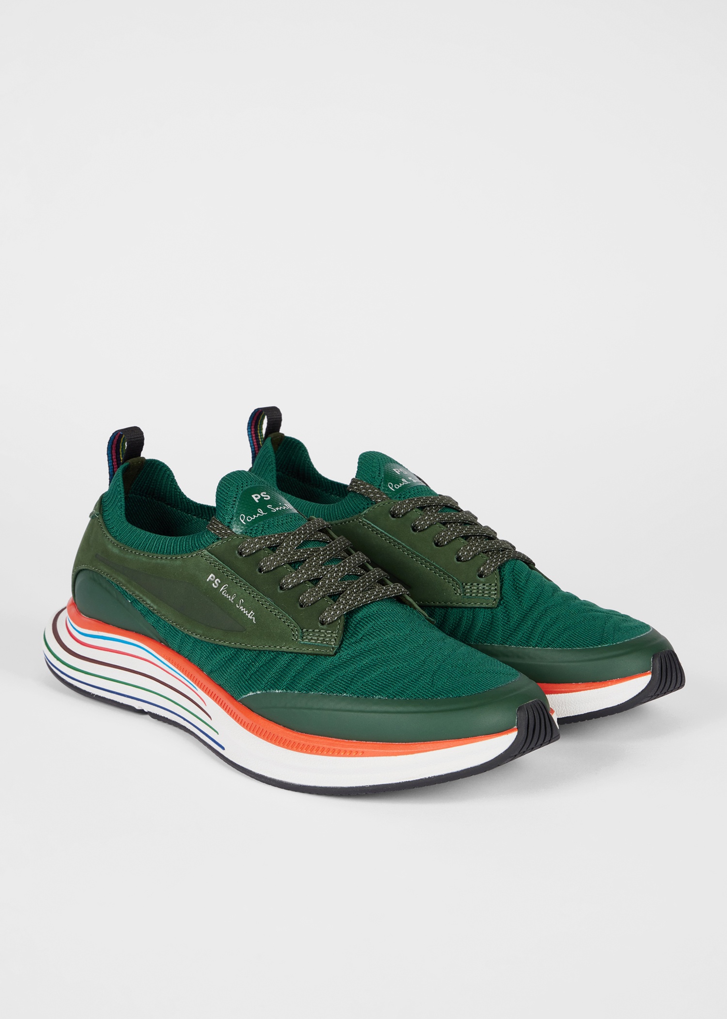 Khaki 'Volt' Trainers - 4