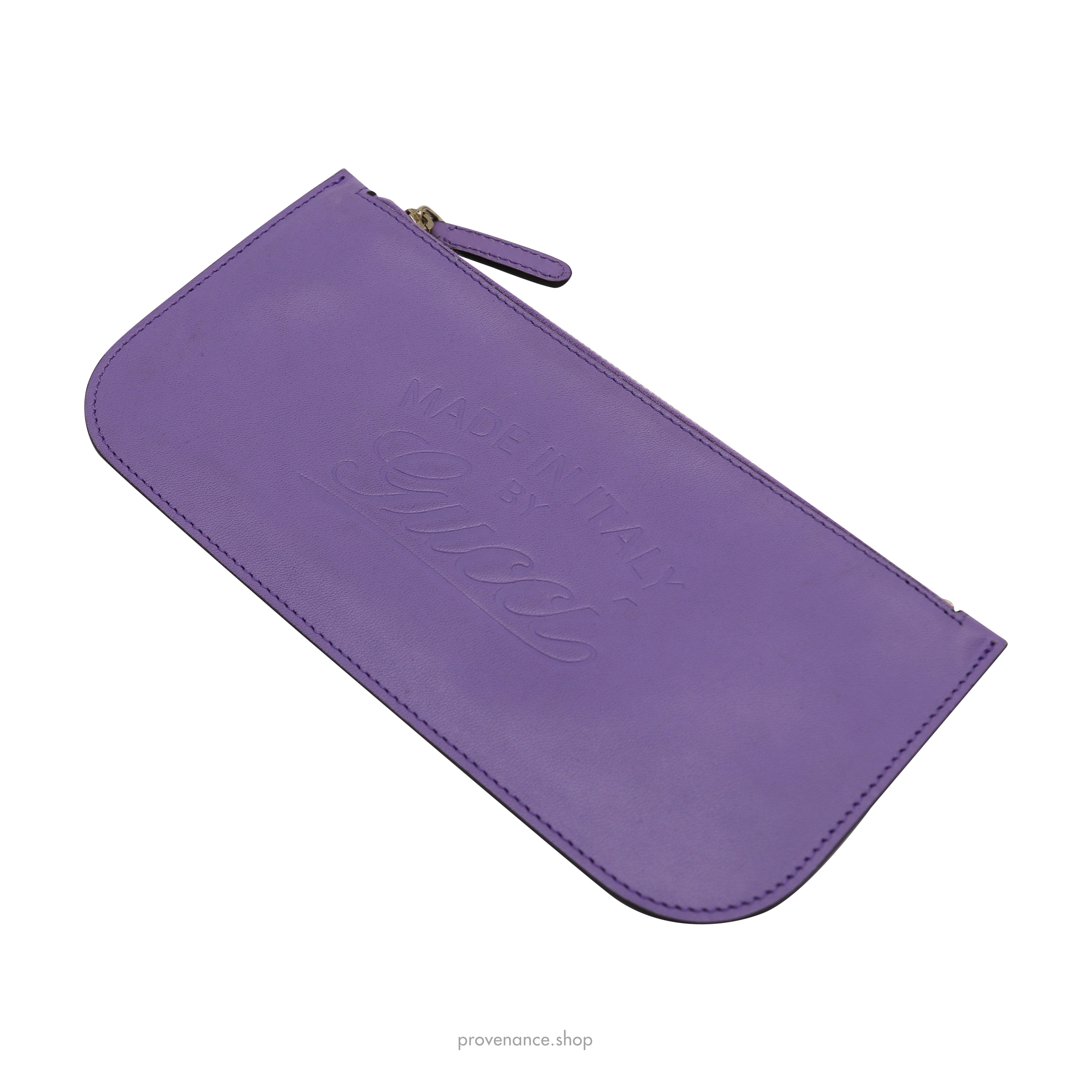 Gucci Zip Pouch - Lavender Leather - 4