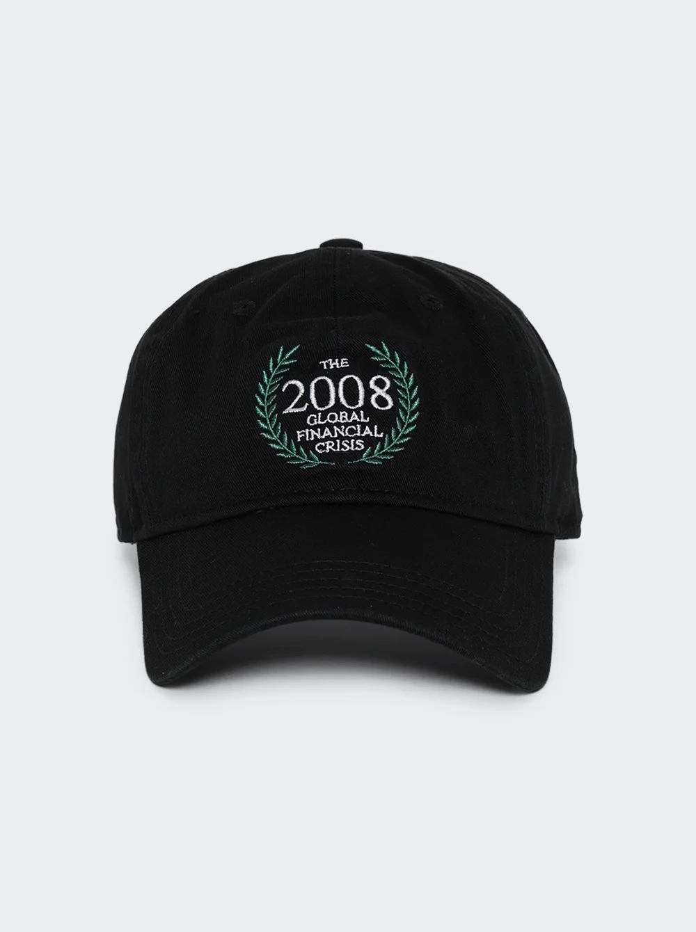 Finicial Crisis Hat Black - 1