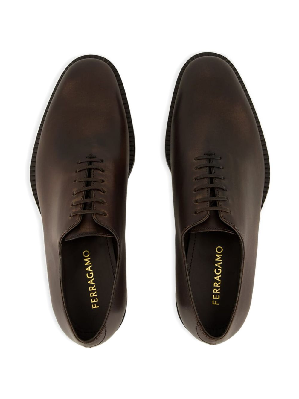 Tramezza leather oxford shoes - 4