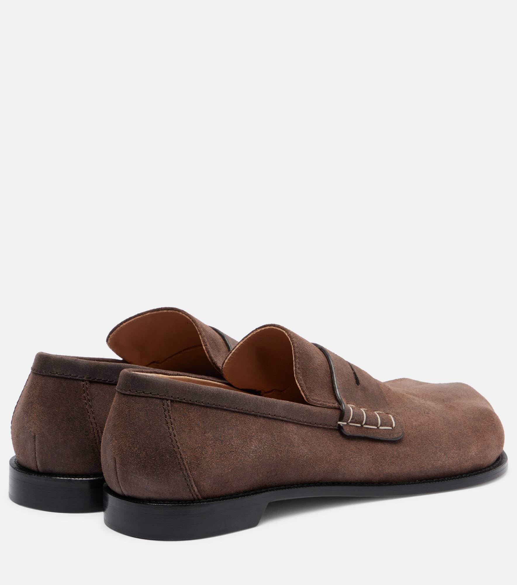 Paw suede penny loafers - 2
