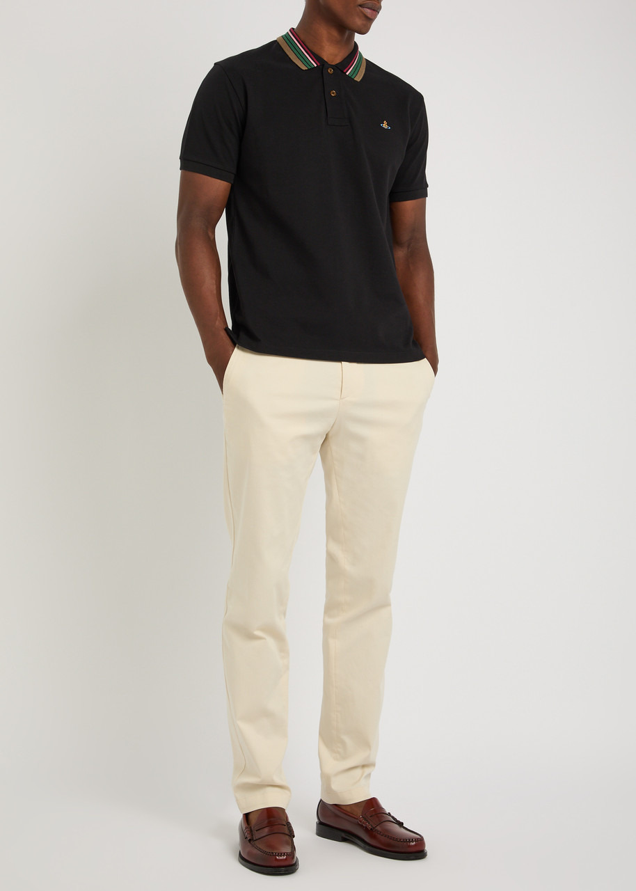 Vivienne Westwood Classic Logo Piqué Cotton Polo Shirt - 4