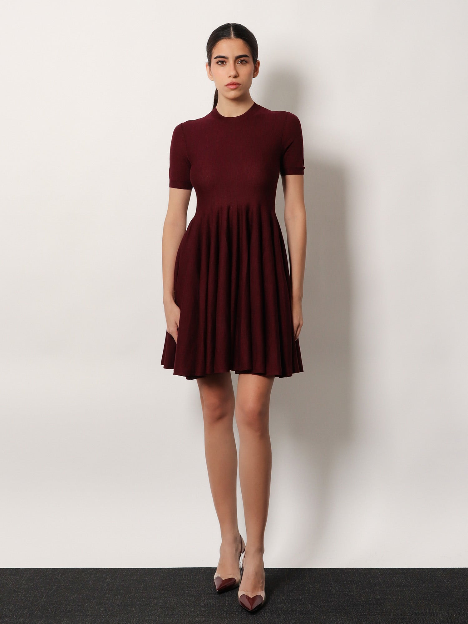 Skater Virgin Wool Dress - 2