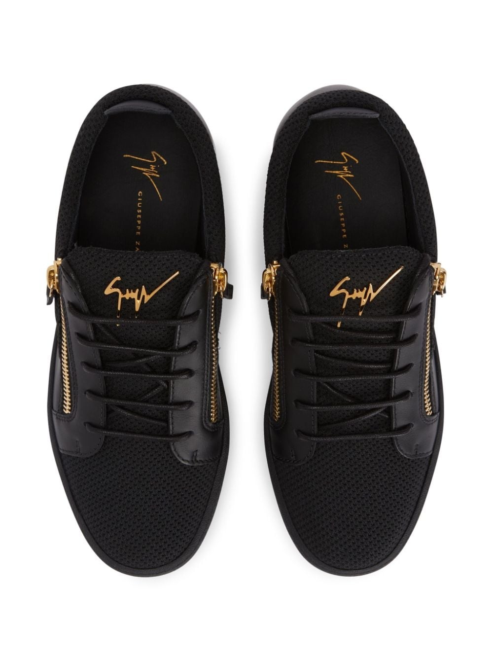 Frankie logo-lettering sneakers - 4