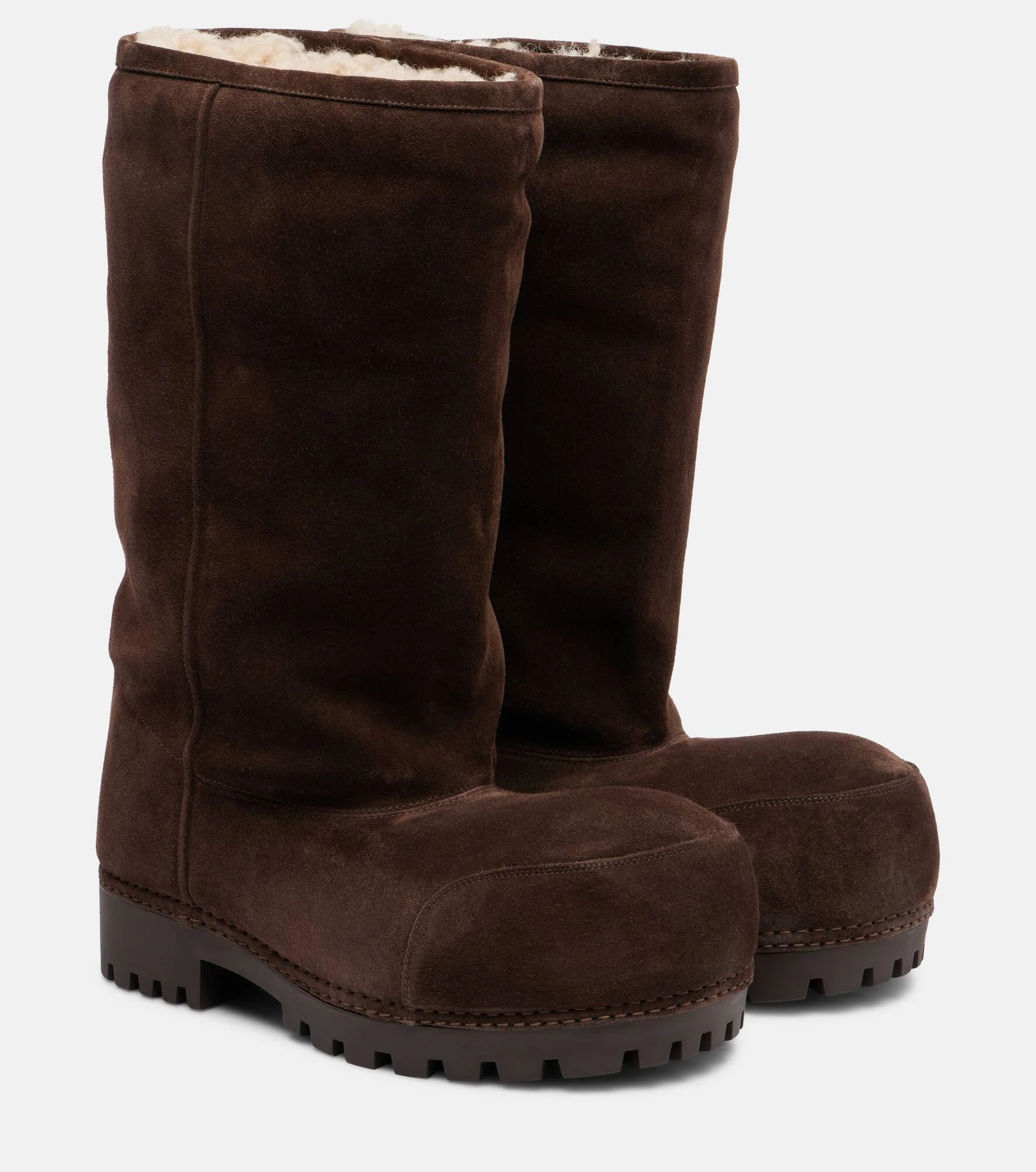 Alaska suede mid-calf boots - 1