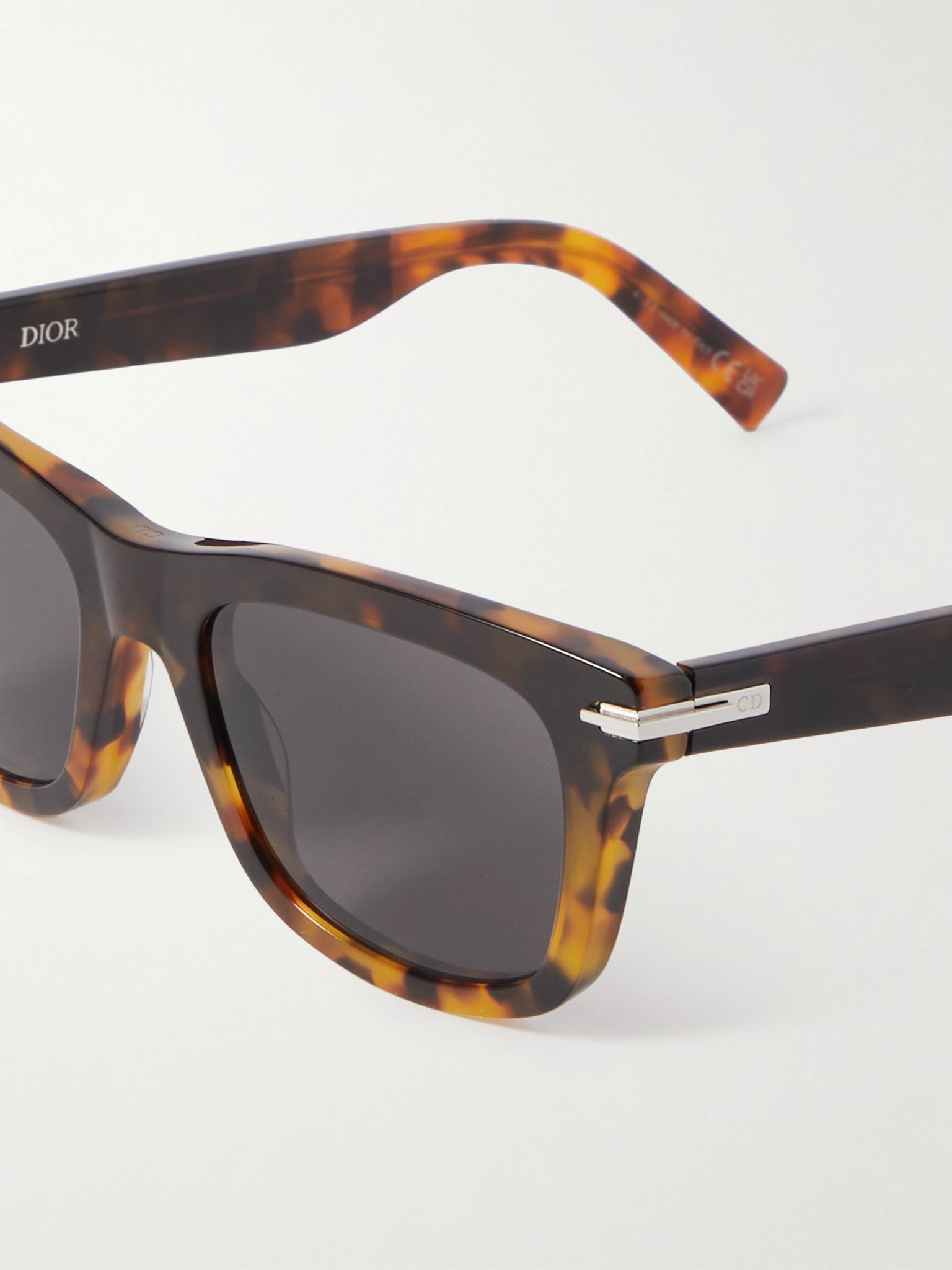DiorBlackSuit S11I D-Frame Tortoiseshell Acetate Sunglasses Tortoiseshell - 3