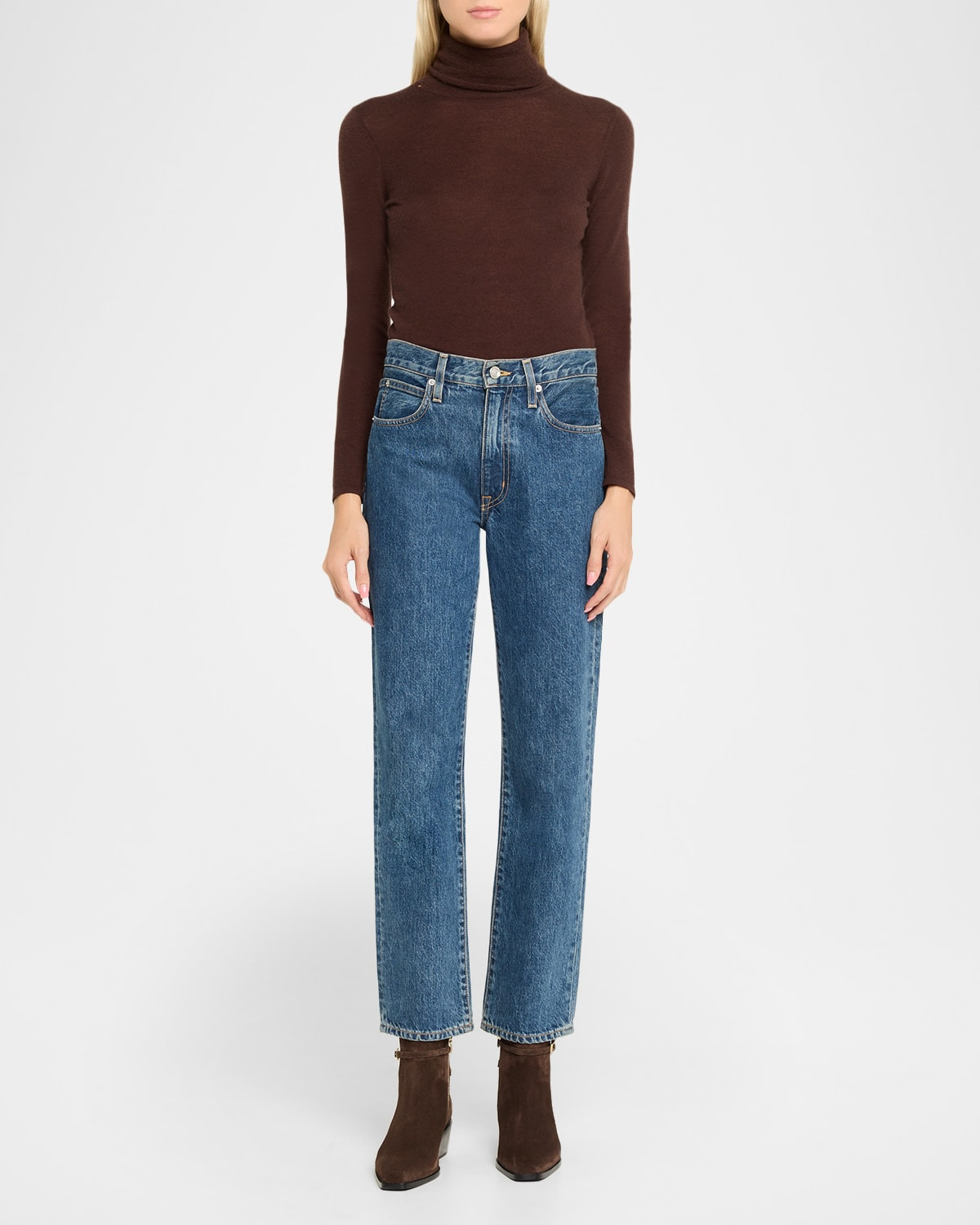 Joni Suede Buckle Ankle Boots - 3