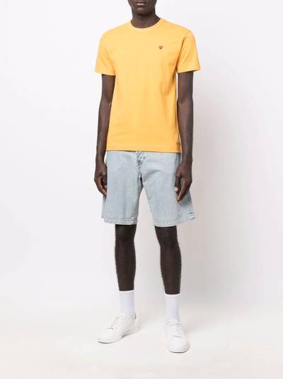 Comme des Garçons PLAY logo-patch short-sleeve T-shirt outlook