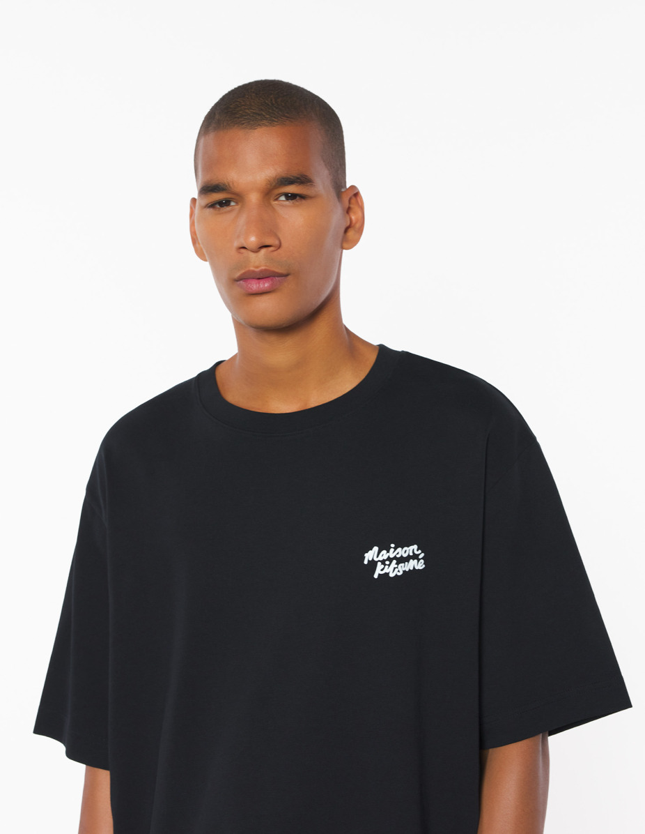 MAISON KITSUNE HANDWRITING OVERSIZE TEE-SHIRT - 5