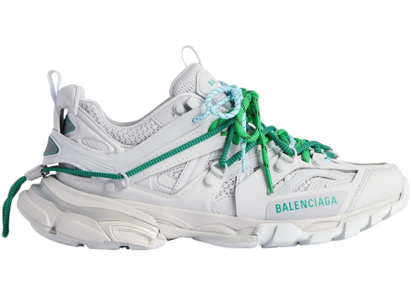 Balenciaga Track Grey Green Blue - 1