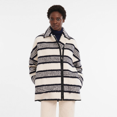 Longchamp Fall-Winter 2023 Collection Coat Navy - OTHER outlook