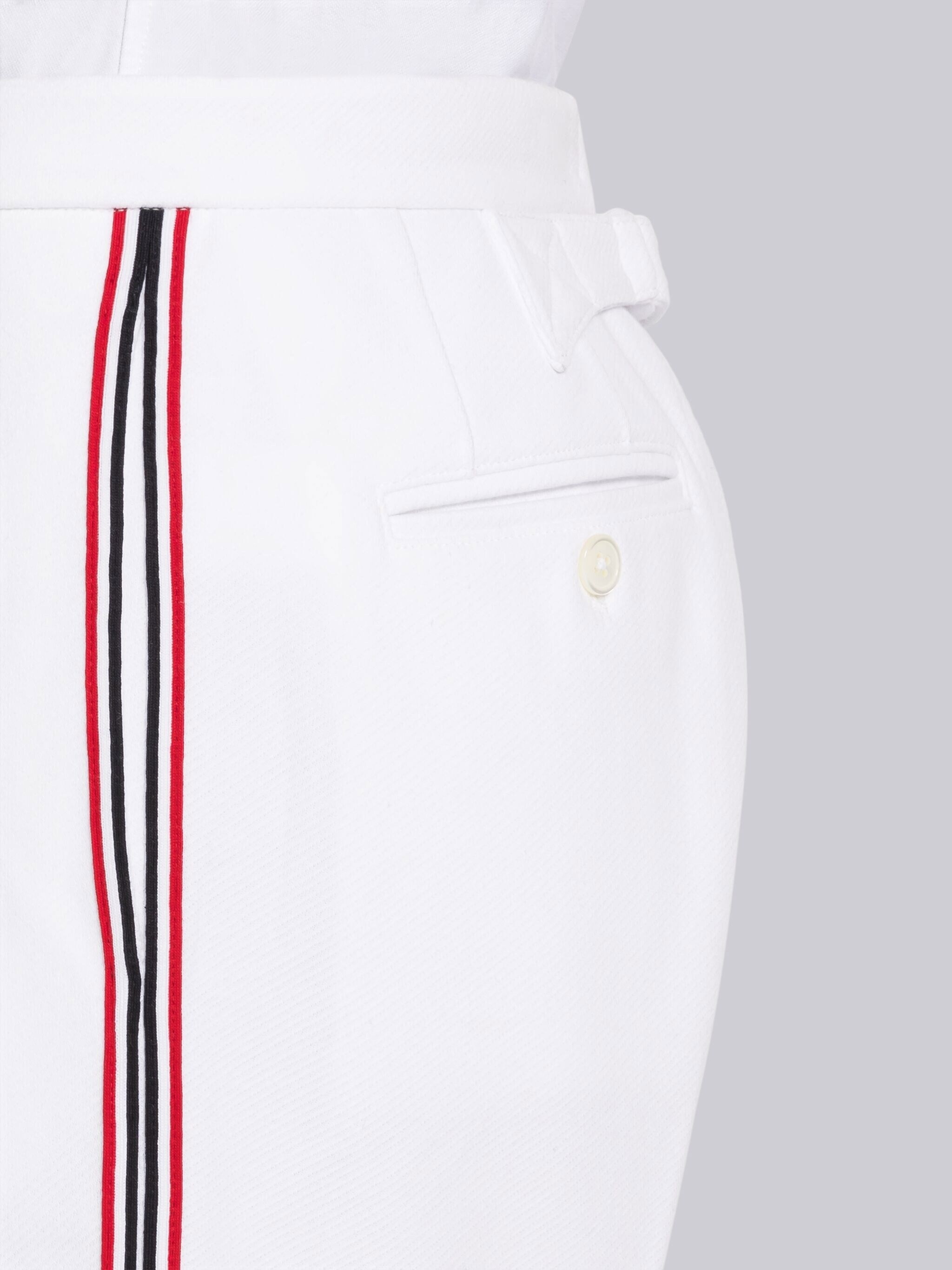 Tech Twill Grosgrain Framing Bermuda Short - 4