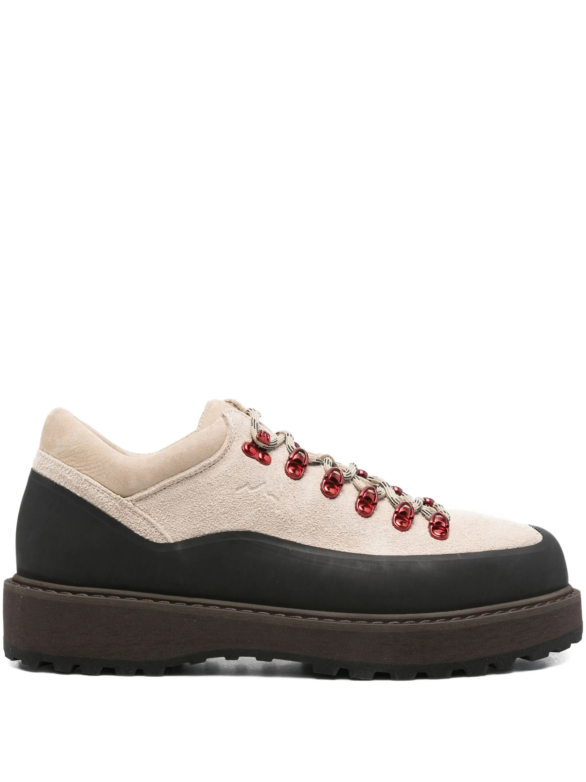 suede platform sneakers - 1