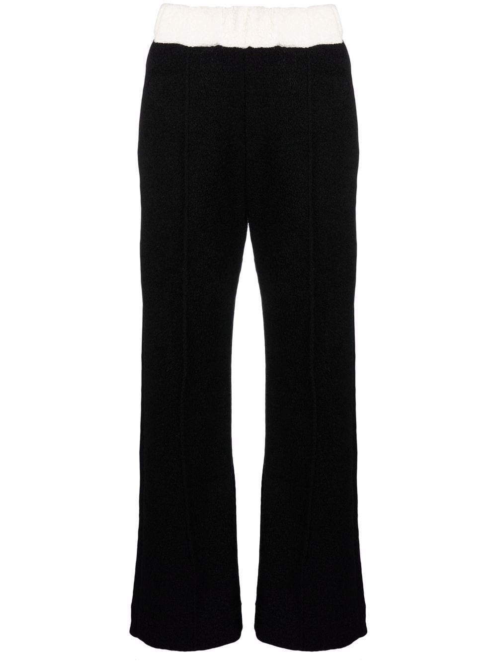 contrast waistband track pants - 1