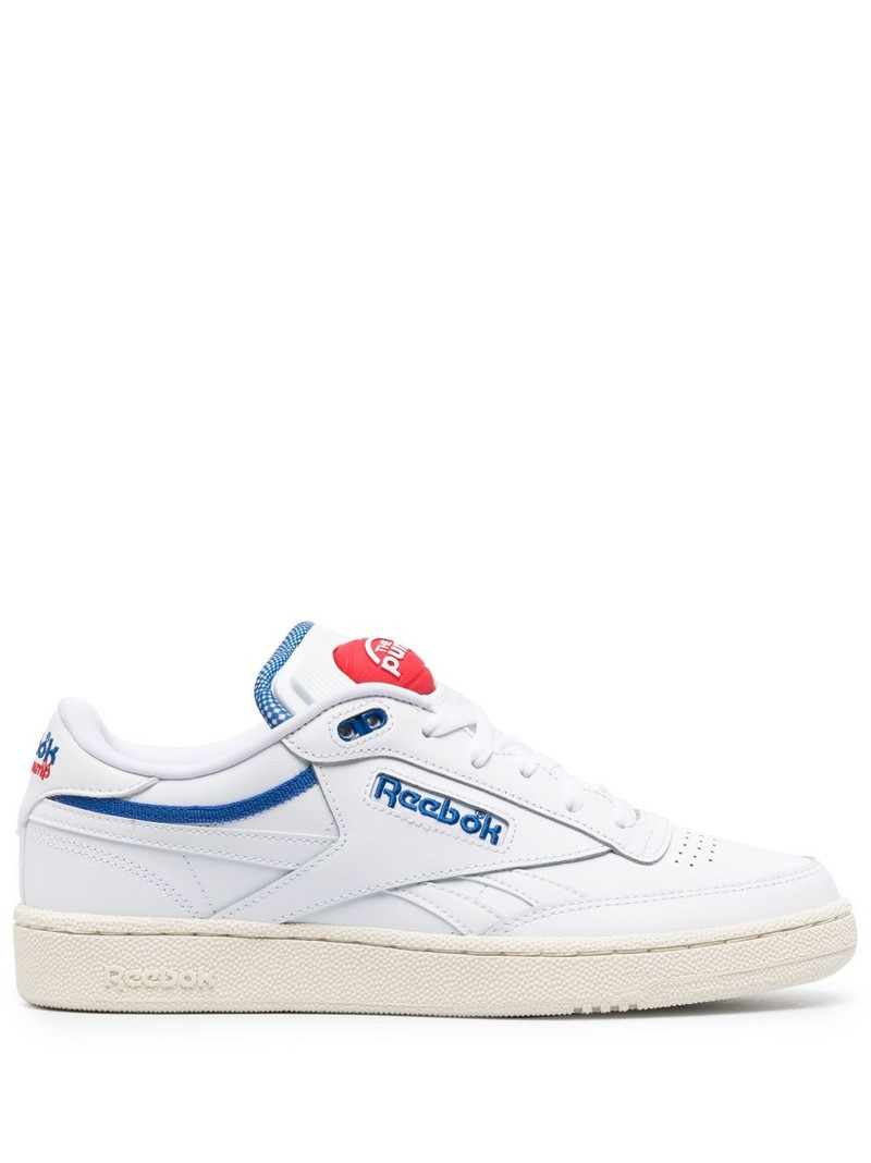 panelled low-top sneakers - 1