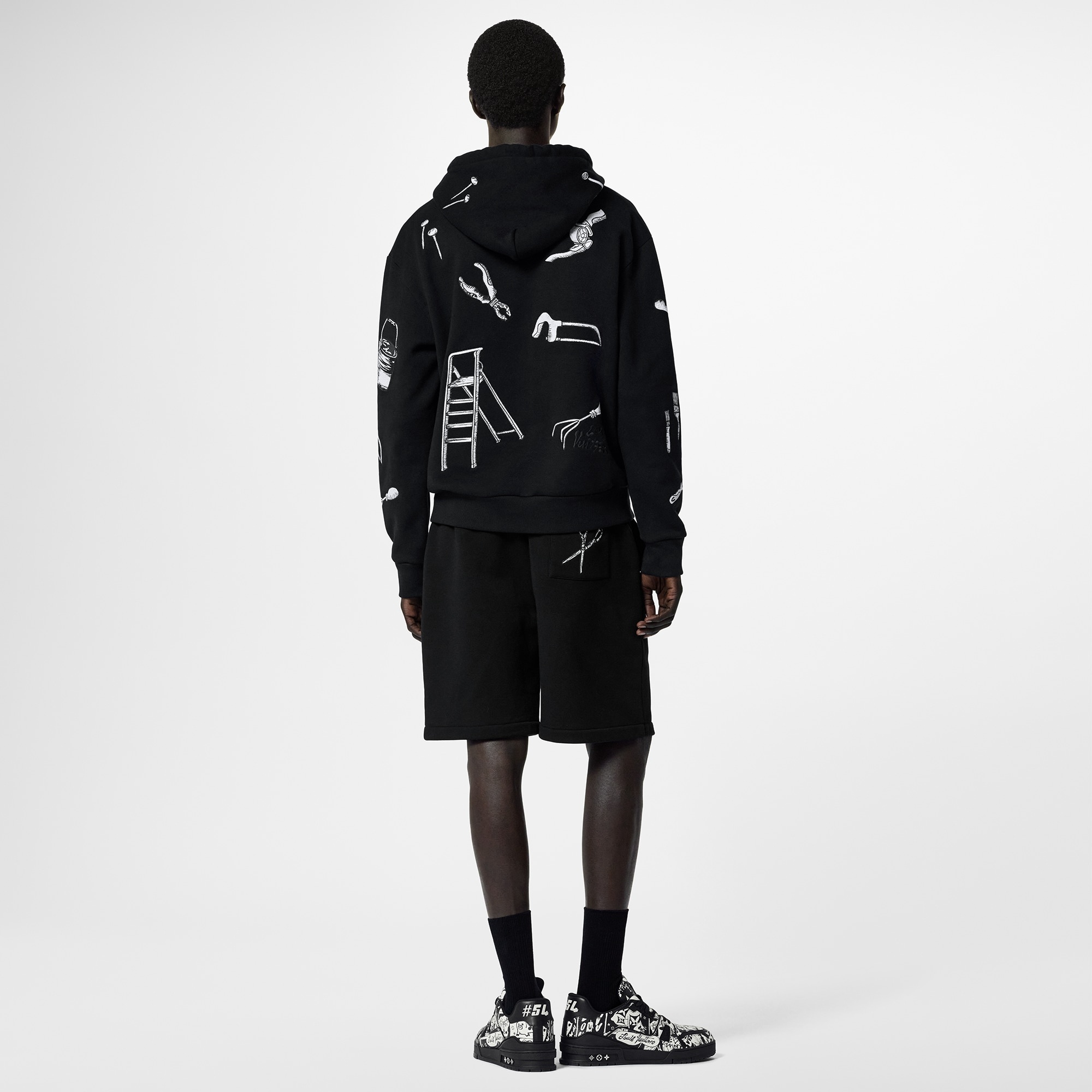 LV Multi-Tools Embrodered Hoodie - 3