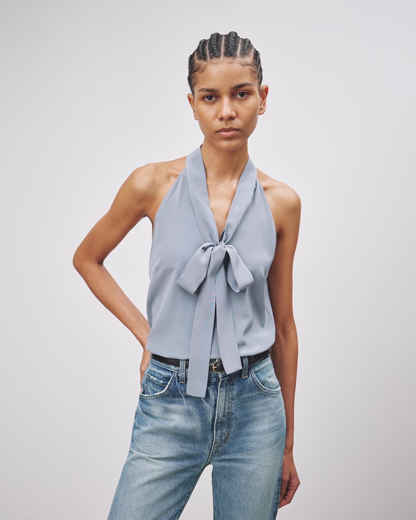 ZELIE HALTERNECK TOP - 2