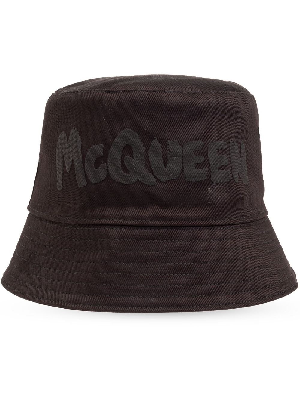 Alexander McQueen logo-print bucket hat | REVERSIBLE