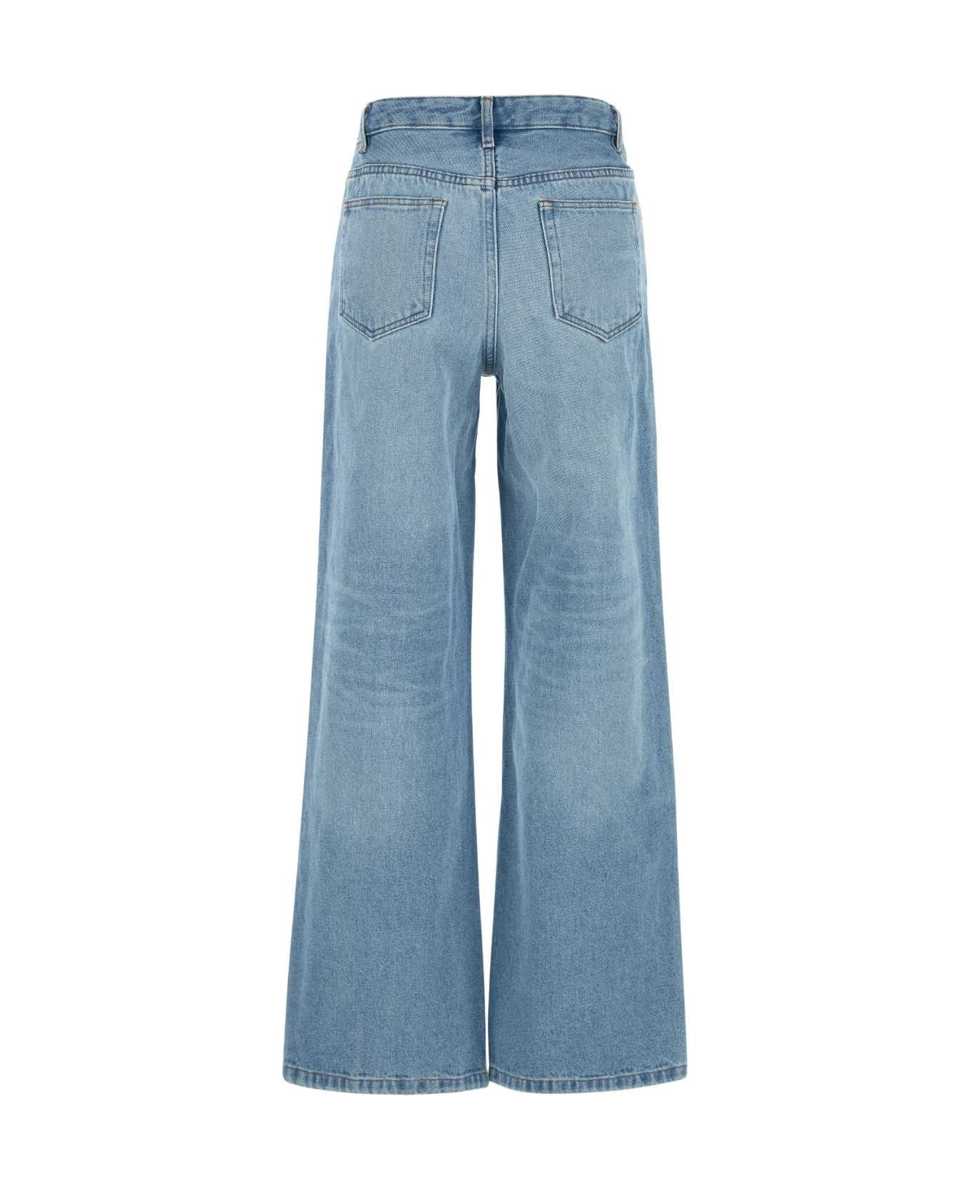 Denim Elisabeth Wide-leg Jeans - 2