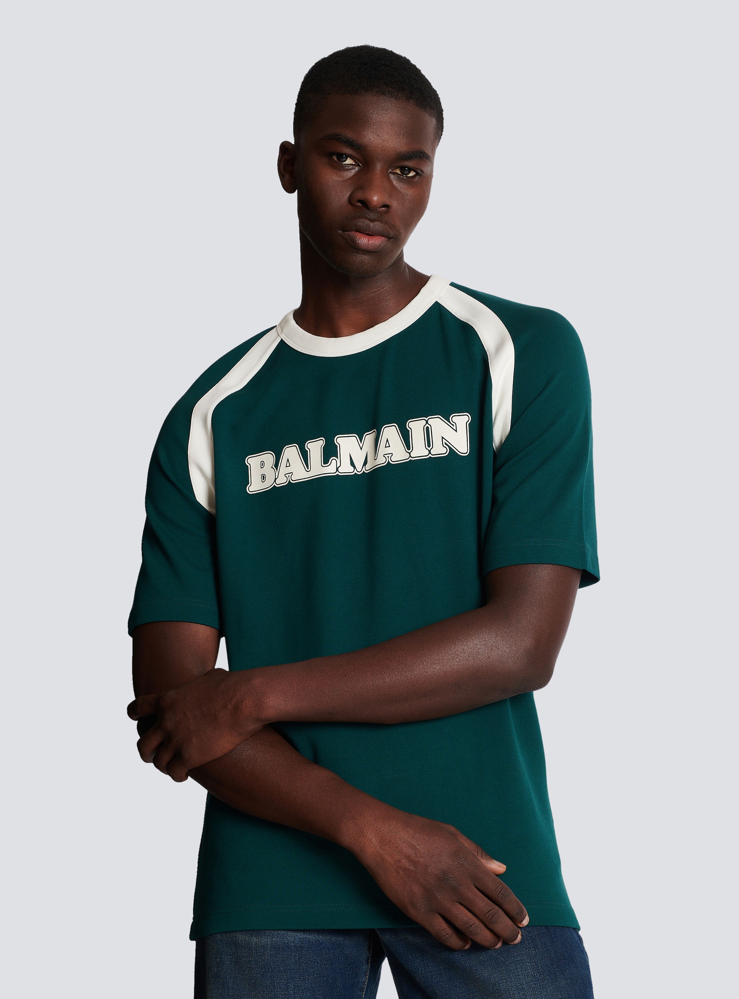 Balmain retro T-shirt - 9