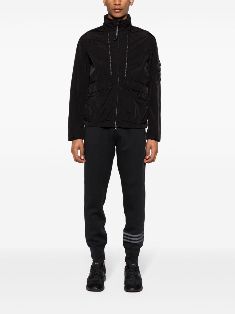 Chrome-R lens-detail hooded jacket - 2